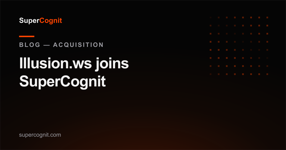 Illusion.ws joins SuperCognit: the AI illusion generator's next chapter