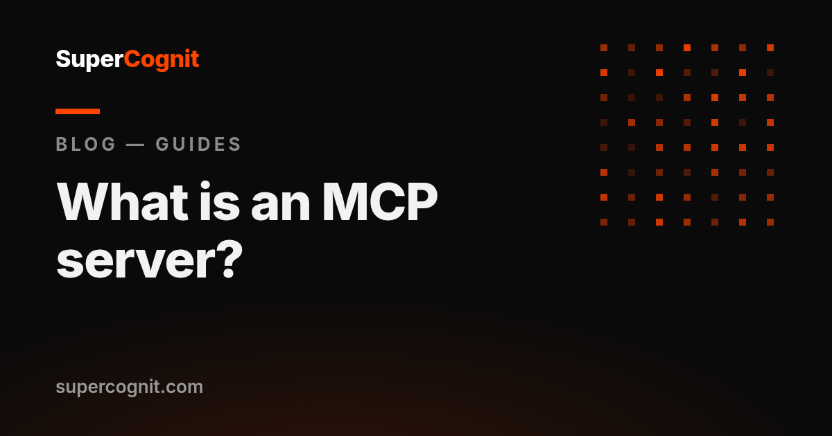 ¿Qué es un servidor MCP? Una guía en lenguaje claro para empresarios